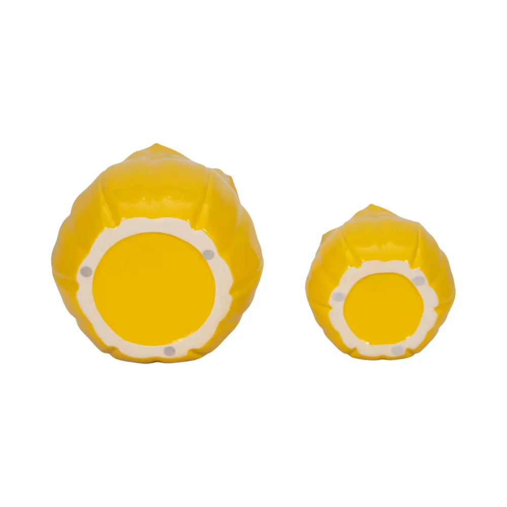 GENTRYWIND SET OF 2 YELLOW PLANTER 7 (IN)
