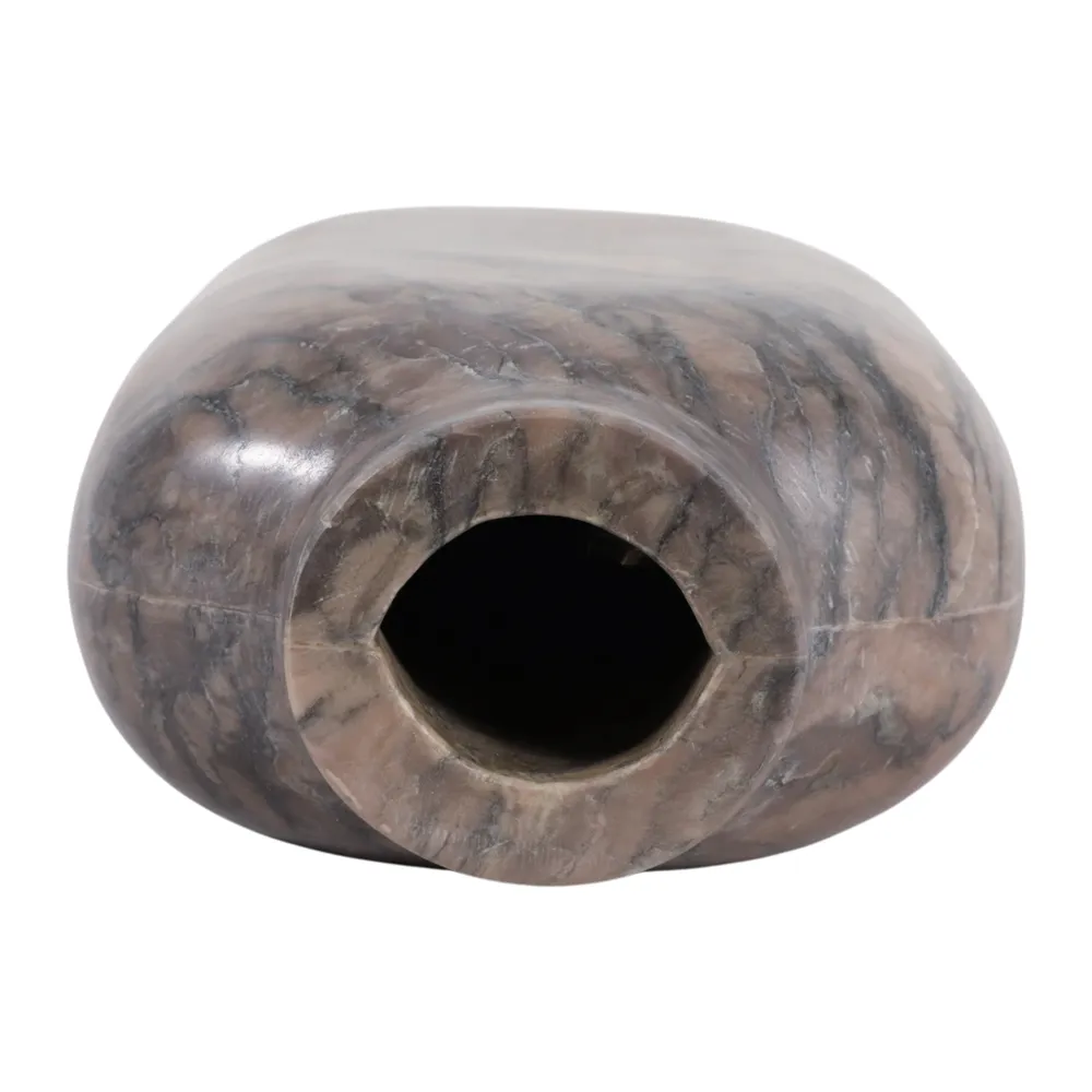 SKYLERBROOK BROWN VASE 9 (IN)