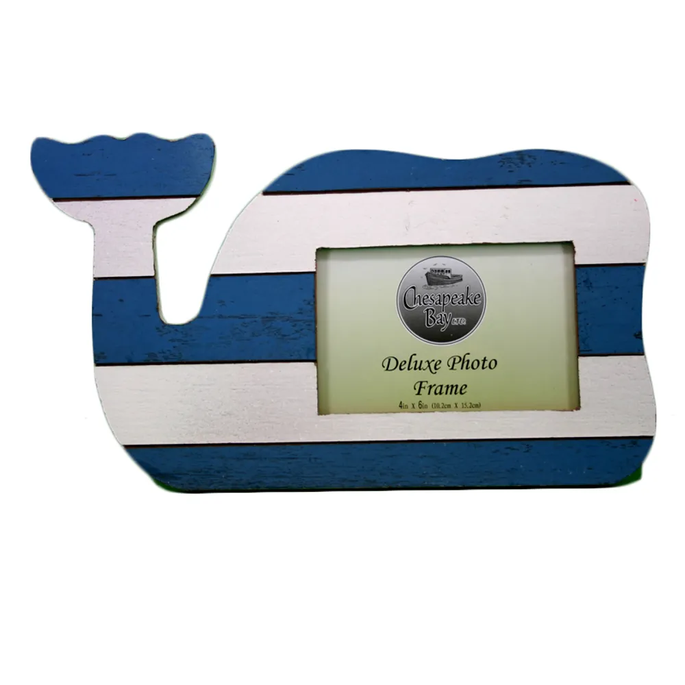 4'X 6" WHALE PHOTO FRAME