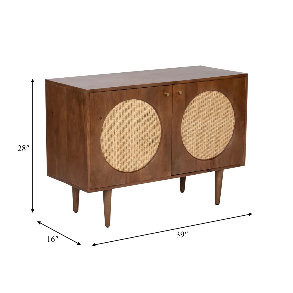 CADENVALE BROWN CABINET 28 (IN)