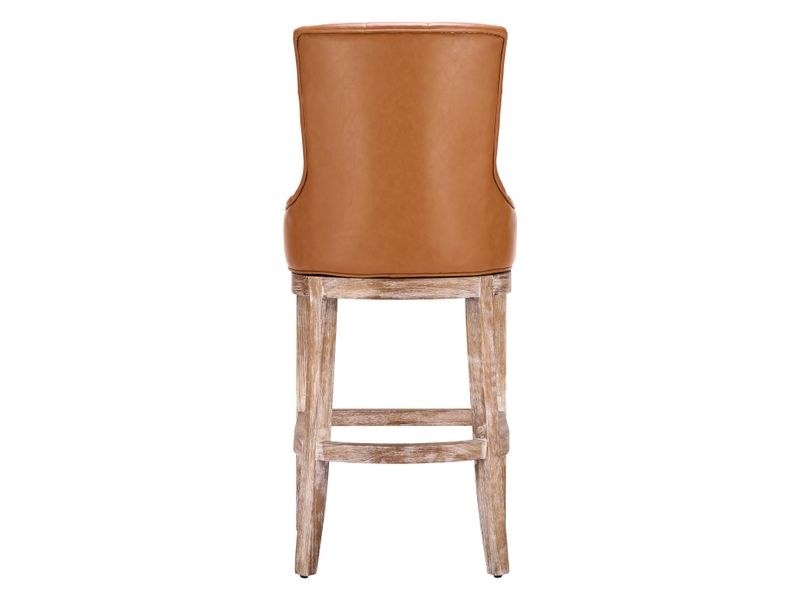 Nuby Swivel Barstool Brown 5