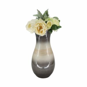 WOODSONBROOK BROWN GLASS VASE 18 (IN) 3
