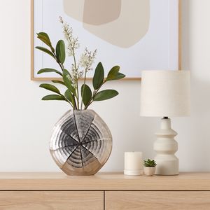 DURBANBEACH SILVER VASE 14 (IN) 12