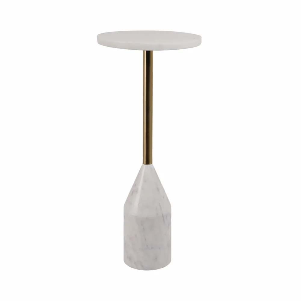HARDWICKTON WHITE TABLE 24 (IN)