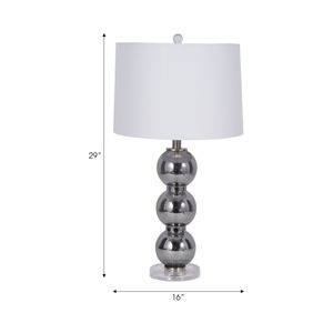DEMPSEYRUN GRAY LAMP 29 (IN) 7