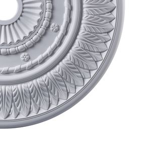 Corinna 33'' Wide Medallion - White 4