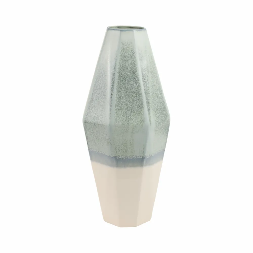 ROMANROSE BLUE VASE 22 (IN)