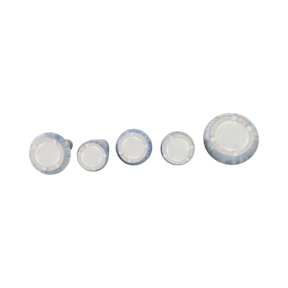 PAXTON SET OF 5 IVORY VASES 8 (IN)