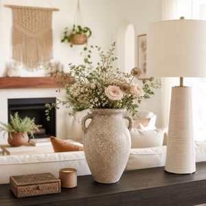 HARTONROSE BROWN VASE 13 (IN) 2