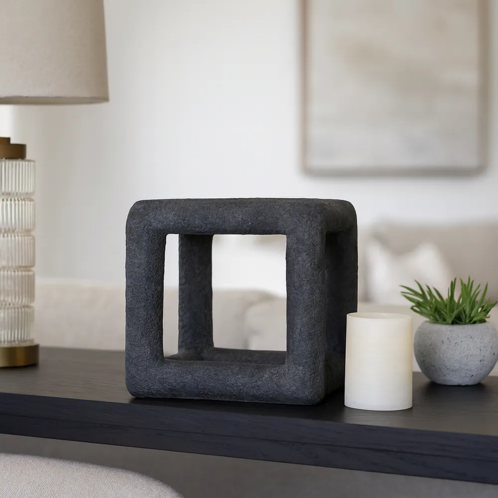 BISHOPRIDGE BLACK DECOR 9 (IN)