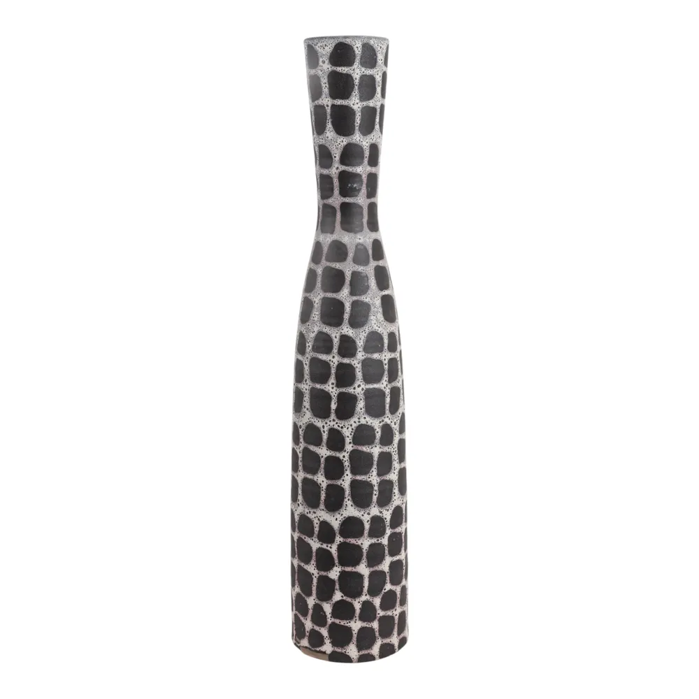 GAINES BLACK VASE 30 (IN)