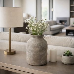 CHILTONLAKE GRAY VASE 16 (IN) 2