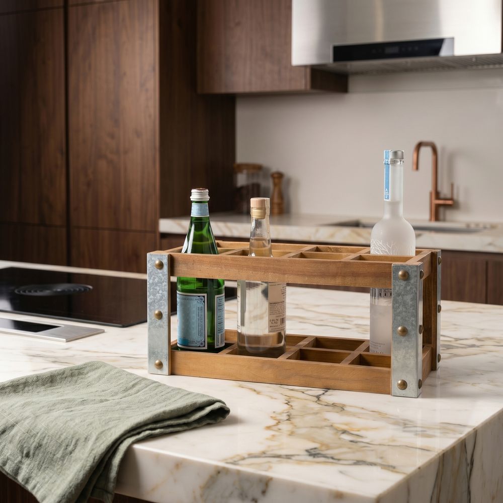 ALCOTTWOOD BROWN BAR ACCESSORY 8 (IN)
