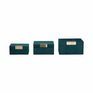 KIRBYWORTH SET OF 3 BLUE BOXES 5 (IN) 1