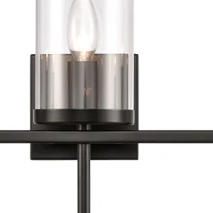 Oakland 23'' Wide 3-Light Vanity Light - Black 4