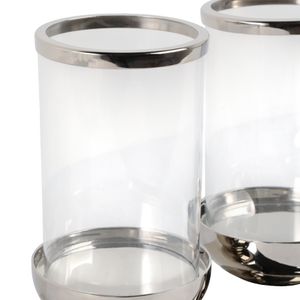 CALEBURN SILVER CANDLE HOLDER 9 (IN) 6