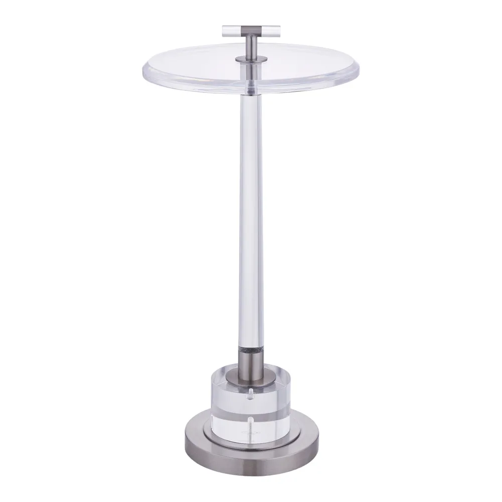 DUFFYGROVE CLEAR TABLE 25 (IN)