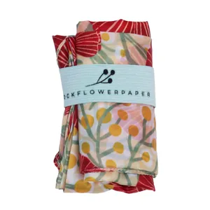 Cardinal Birds blu Reusable Shopping Bag 6