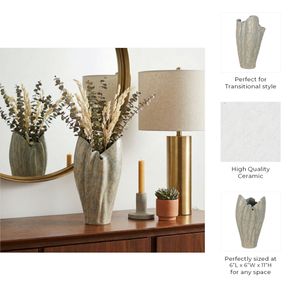 GALESTONE IVORY VASE 11 (IN) 10