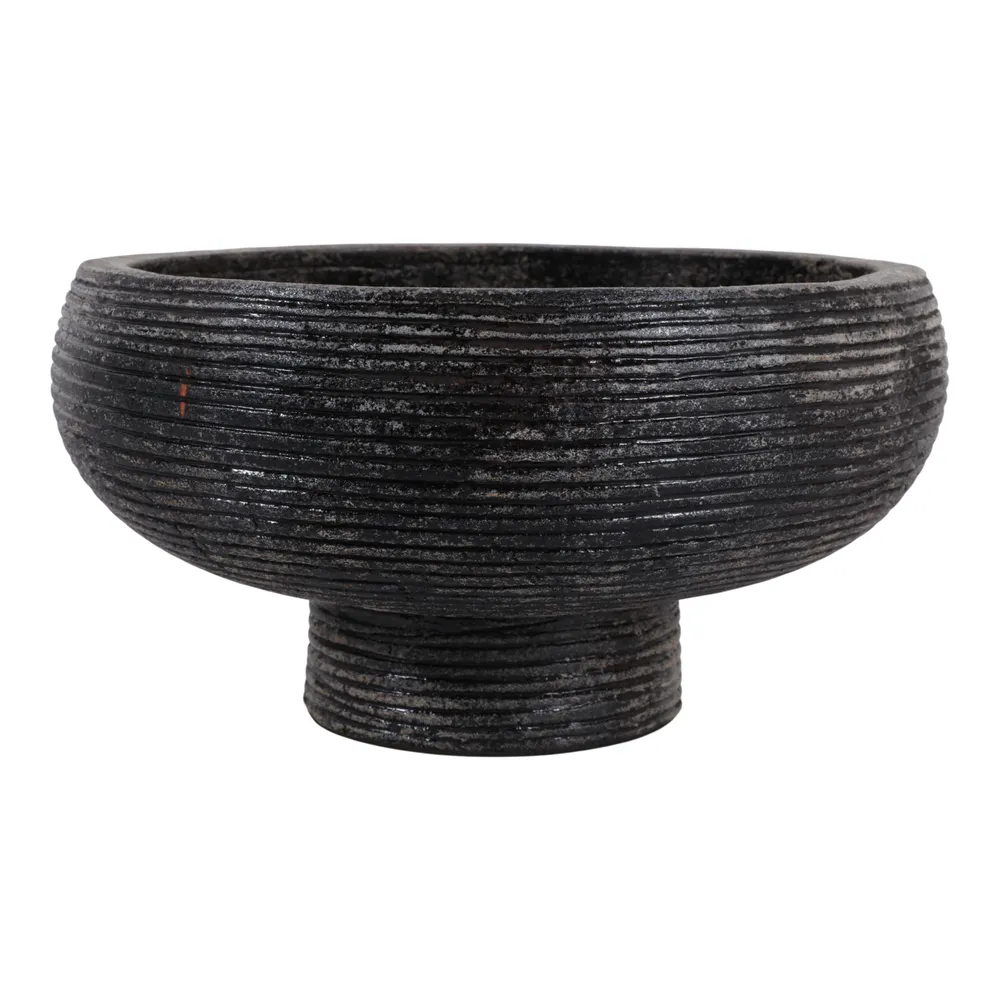 HOLLISMILL BLACK BOWL 8 (IN)