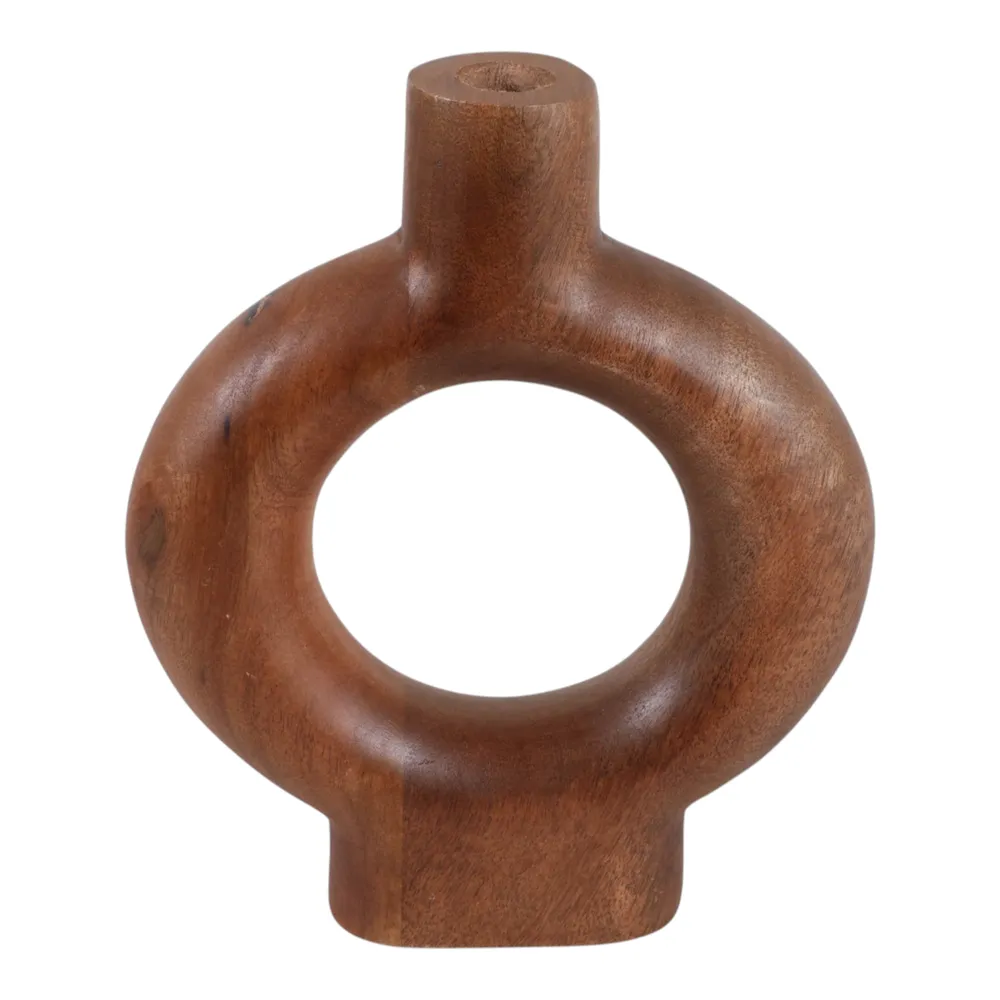 DRAPERWELL BROWN VASE 10 (IN)
