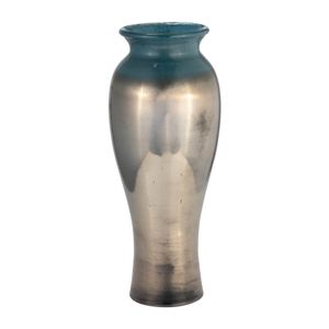 KNOXWICK BLUE GLASS VASE 16 (IN) 3