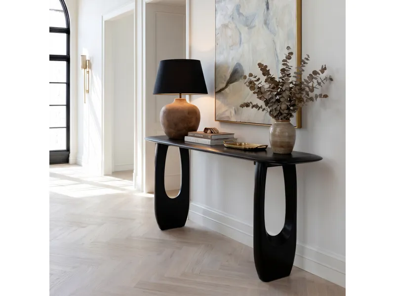 Arasan Console Table Black 2