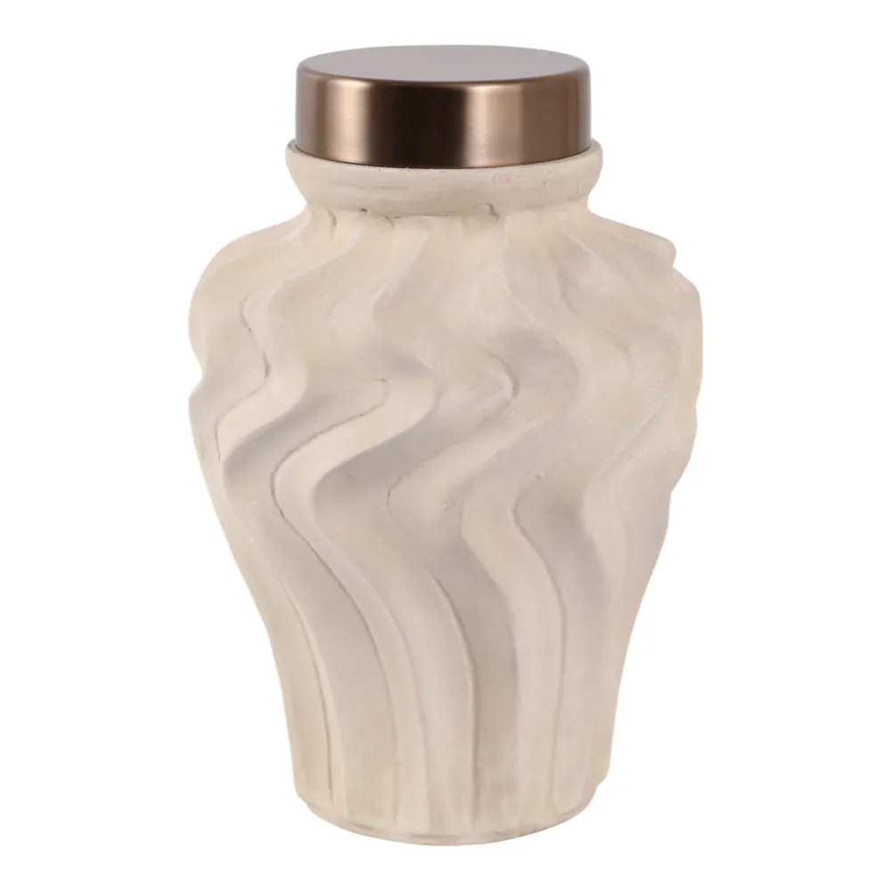 DEXTERMILL CREAM JAR 10 (IN)