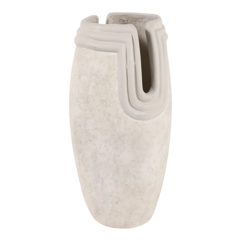 BLAKEWIND WHITE VASE 14 (IN)