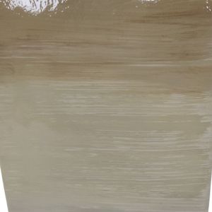 DAMIENMORE SET OF 2 TAN GLASS VASES 16 (IN) 7