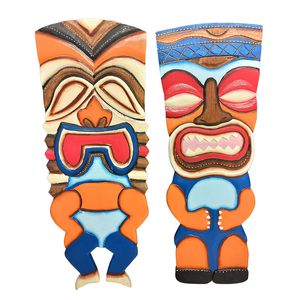 19-3/4" STANDING TIKI PLAQUE 2-ASST 1