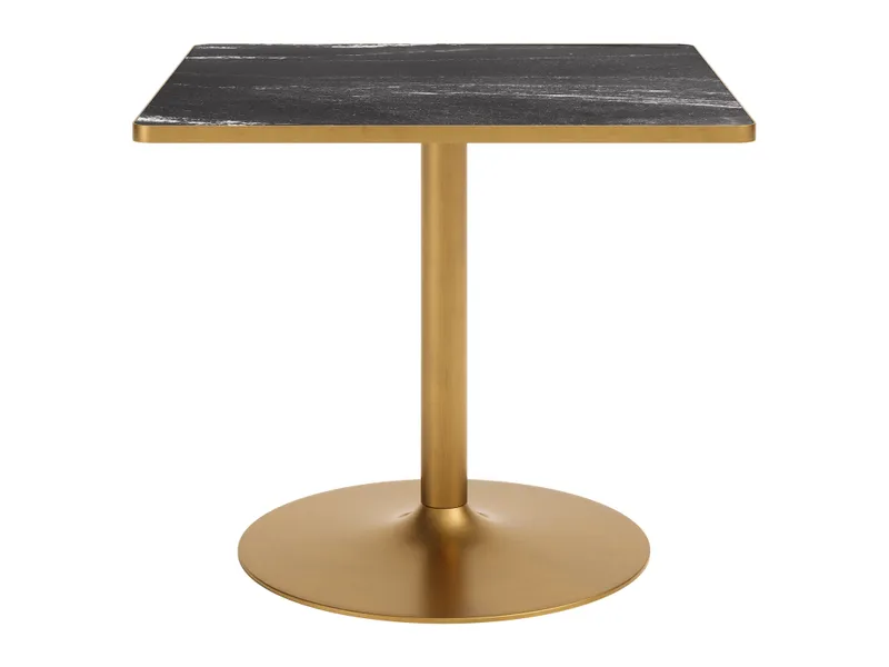 Caliza Dining Table Black & Gold 4
