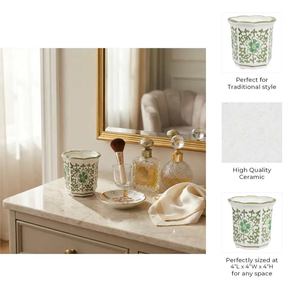 REESEMORE GREEN CANDLE 4 (IN)