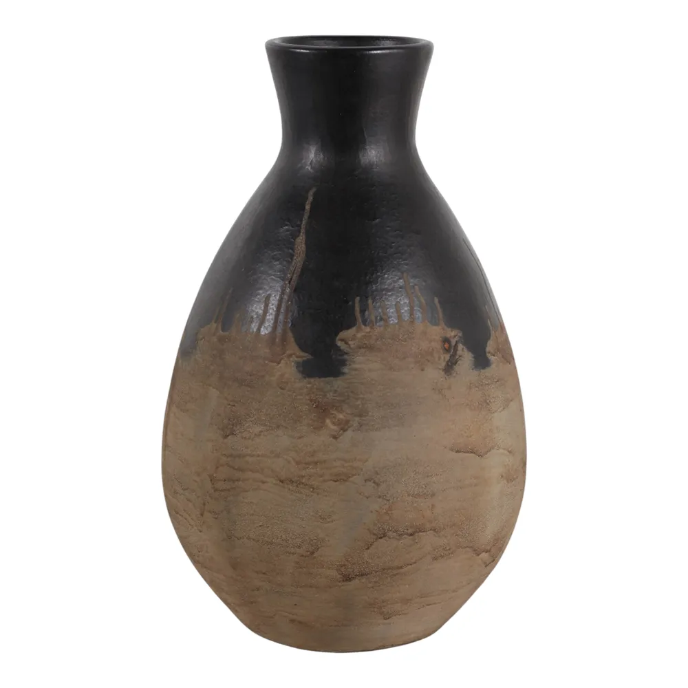 MONROEMILL BLACK VASE 21 (IN)