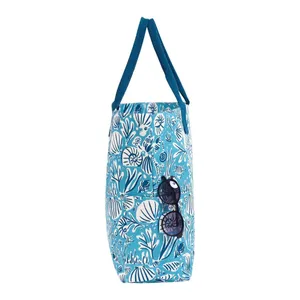 Sea Life Canvas Carryall Tote Bag 7