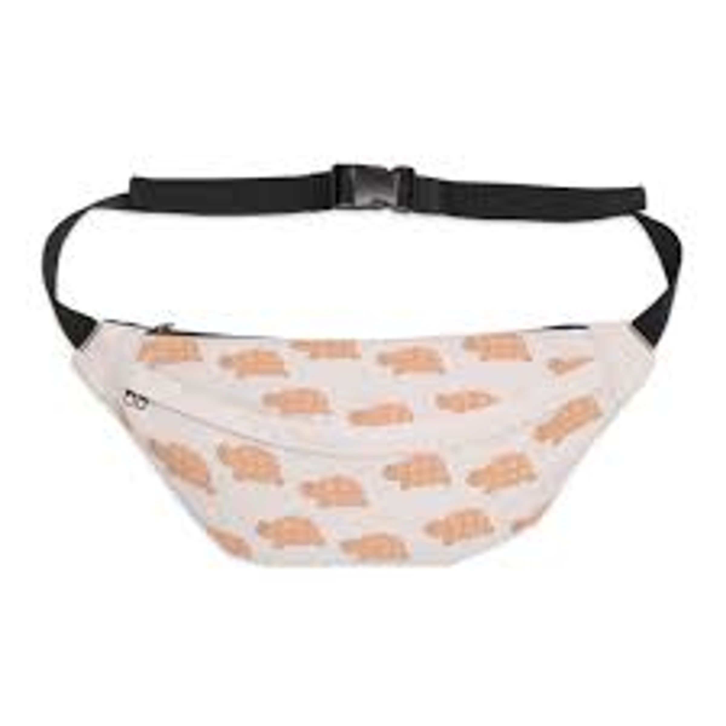 REPEAT TURTLE CANVAS HIP BAG - ASST