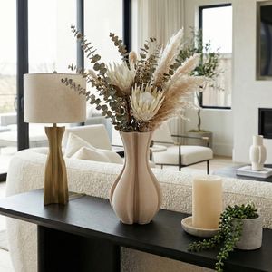 DREWROSE IVORY VASE 12 (IN) 13