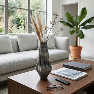 AIDENWELL GRAY VASE 15 (IN) 9