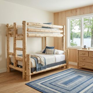 Voyageur Bunk Bed - Double/Single - Ladder Left - Natural
