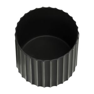CLAXTONFIELD BLACK PLANTER 9 (IN) 6