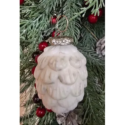 Snow Drop Hanging Ornament 3.5in