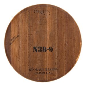 Wine Cask Lazy Susan - Natural 1