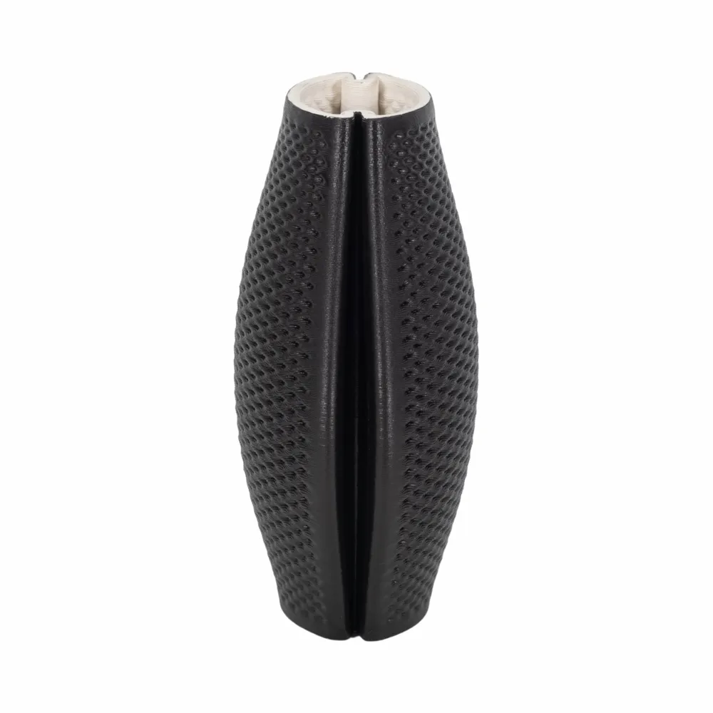 SKYLERSIDE BLACK VASE 11 (IN)