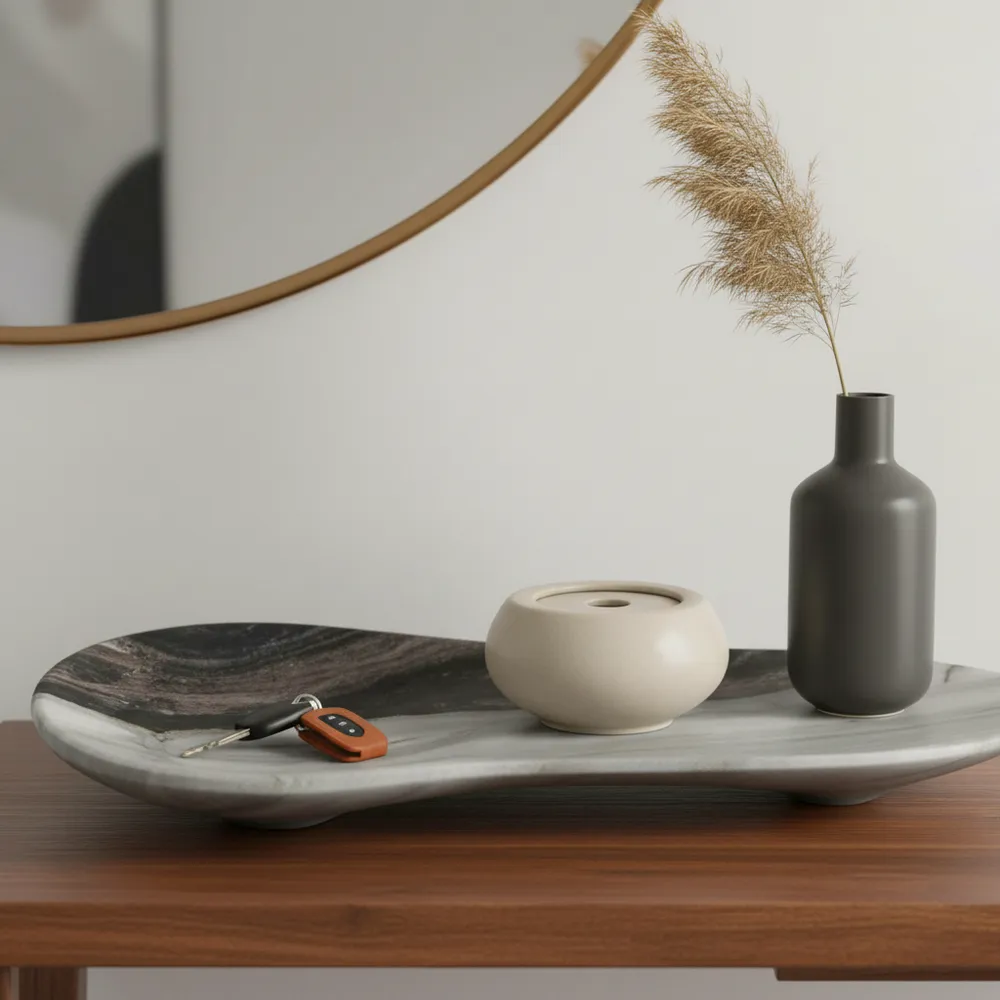 DUFFYBROOK GRAY TRAY 5 (IN)