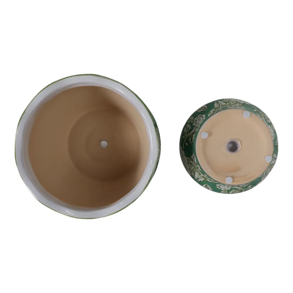 WATSONCLIFF SET OF 2 GREEN PLANTER 5 (IN)