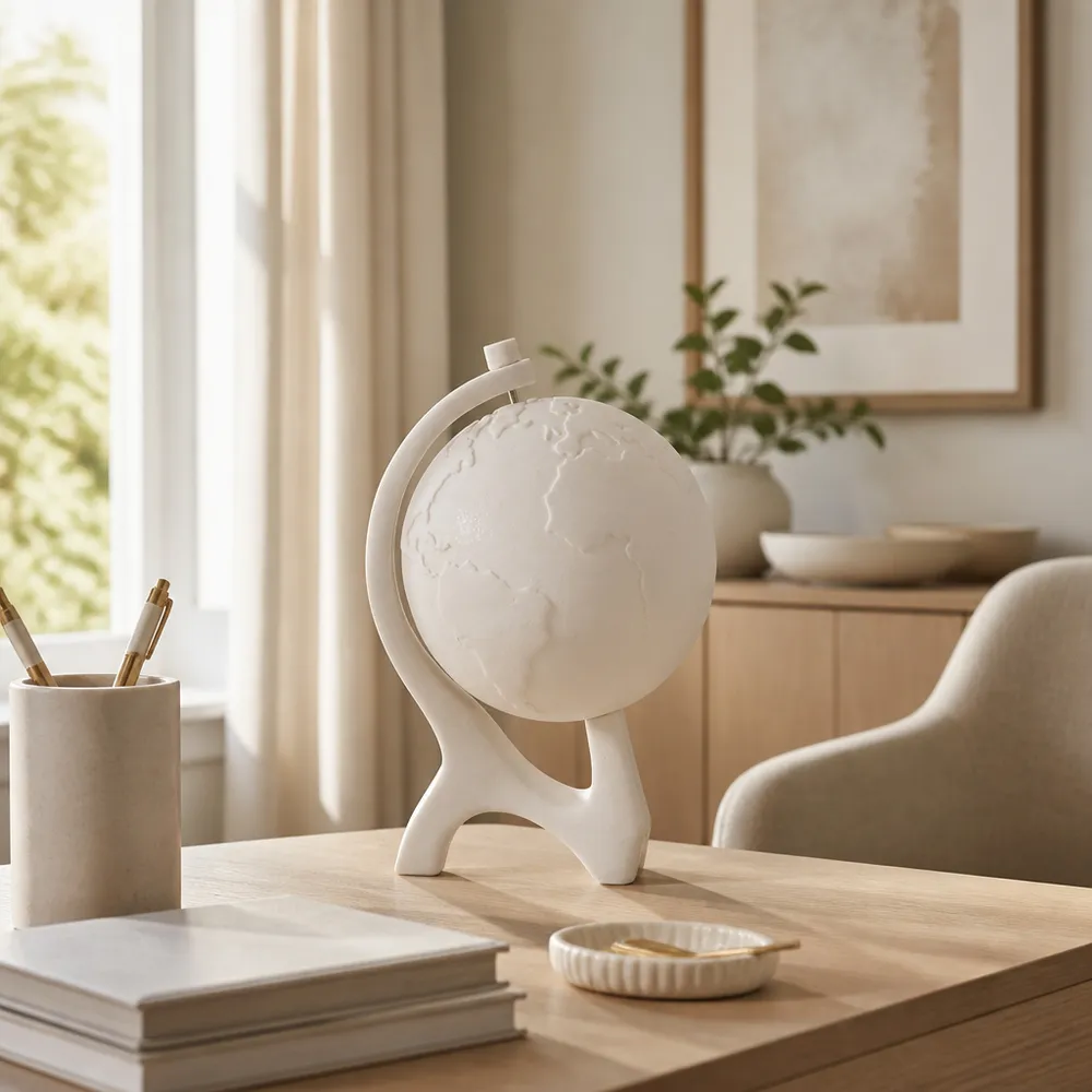 DALERIDGE WHITE GLOBE 14 (IN)