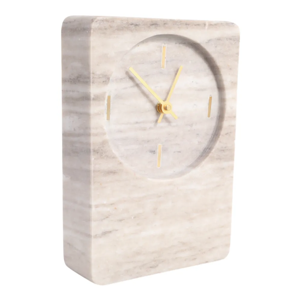 GLENNROSE TAN CLOCK 9 (IN)