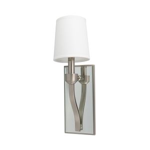 Roule Mirror 17'' High 1-Light Sconce - Brushed Nickel 1