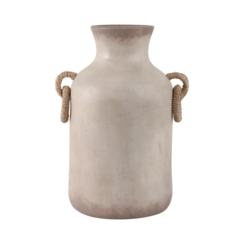WOODSONROSE WHITE VASE 18 (IN)