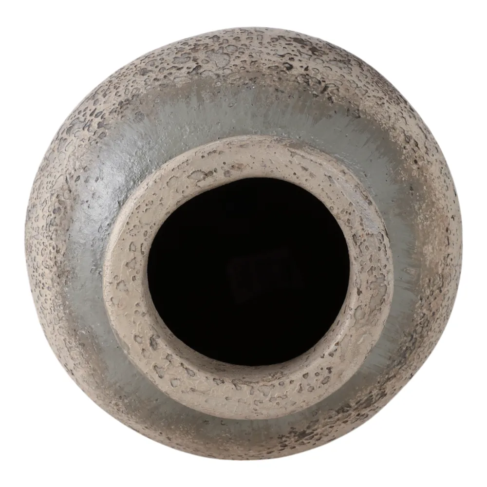 DUNCANRUN IVORY VASE 12 (IN)
